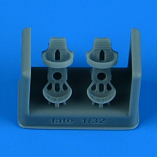 1/32 WWII German Luftwaffe Pedals Late Version