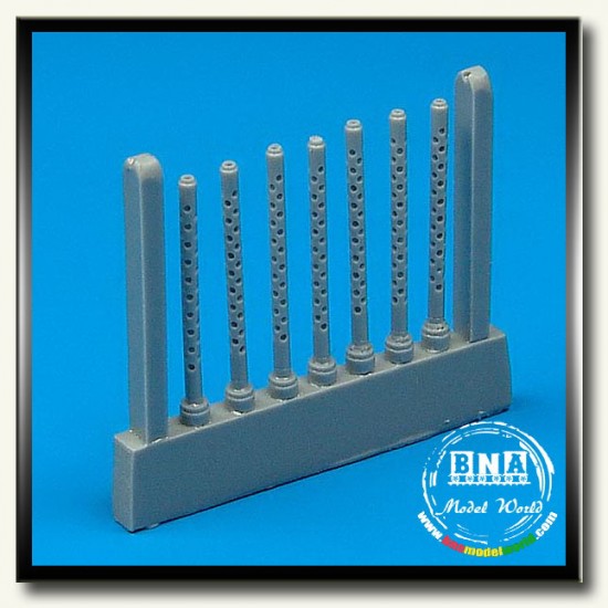 1/48 North American B-25C/D Mitchell Gun Barrels for Accurate Miniatures kit