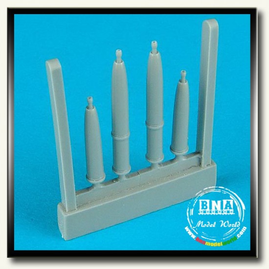 1/48 Supermarine Spitfire F Mk.22 Cannon Barrels for Airfix kit
