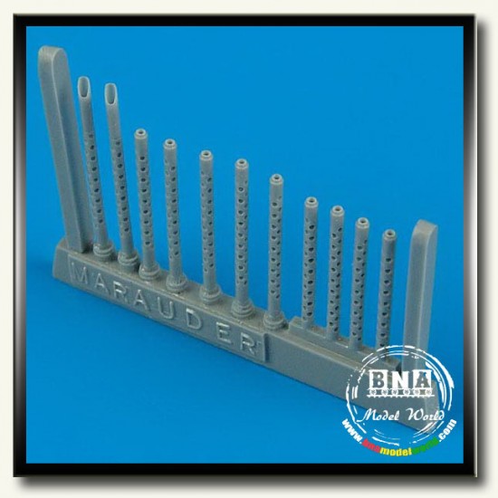 1/48 Martin B-26 Marauder Gun Barrels for Revell kit