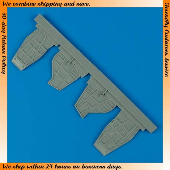 1/48 Curtiss SB2C Helldiver Undercarriage Covers for Accurate Miniatures kit