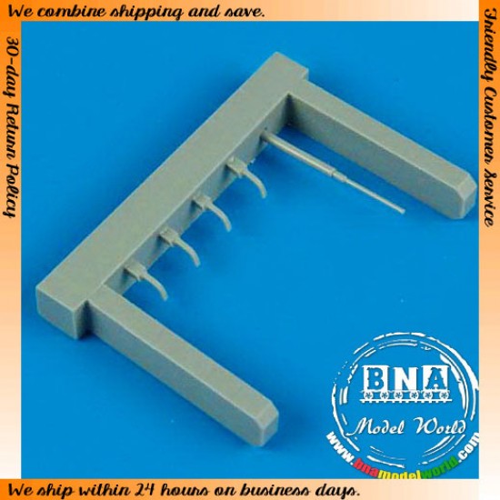 1/48 F1M2 Pete Pitot Tube & Tie Rods for Hasegawa kit