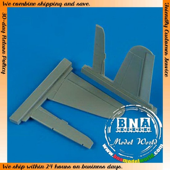 1/48 Ki-61/Ki-100 Stabilizer for Hasegawa kit