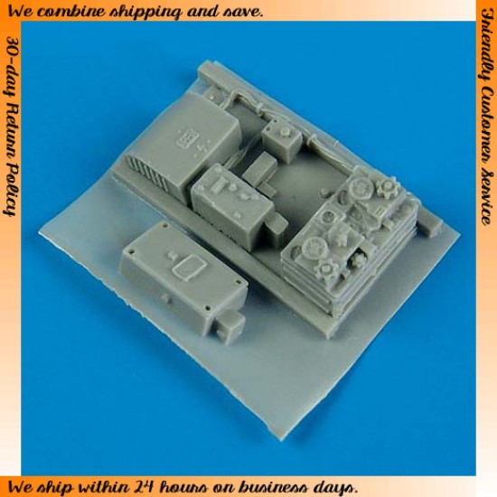 1/48 Messerschmitt Me 262A Radio Equipment for HobbyBoss kits 