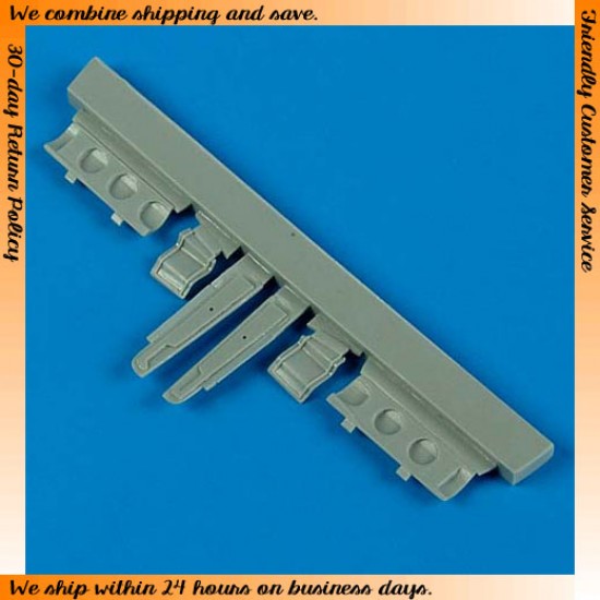 1/48 Curtiss P-40 Warhawk Undercarriage Covers for Hasegawa kits P-40B Tomahawk