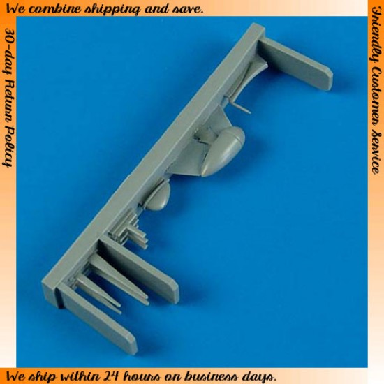1/48 Northrop P-61A 'Black Widow' Antennas for Great Wall Hobby kits 