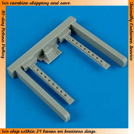 1/48 Messerschmitt Bf 109E Air Intake & Cover Injection for Eduard kits 