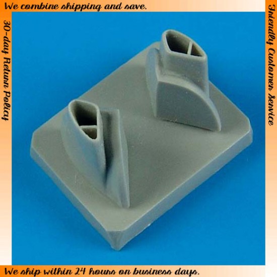 1/48 de Havilland Sea Vixen FAW.9 Air Intakes for Airfix kits 