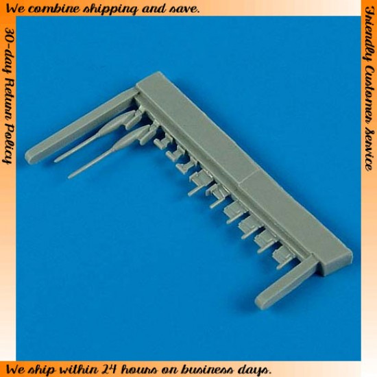 1/48 Mikoyan MiG-23M Flogger B Antennas for Trumpeter kits