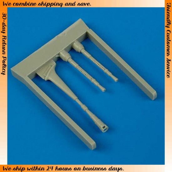 1/48 Mitsubishi Ki-46 III Dinah Gun Barrels for Tamiya kits 