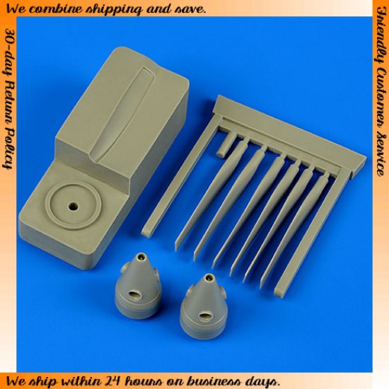 1/48 Grumman OV-1 Mohawk Propellers w/tool for Roden kits