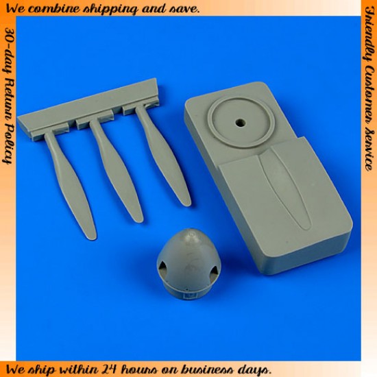 1/48 Supermarine Spitfire Mk.VB De Havilland Propeller with Tool for Airfix kit