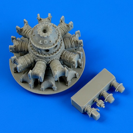 1/48 Vought F4U-5 Corsair Engine for Hobby Boss kit (resin)