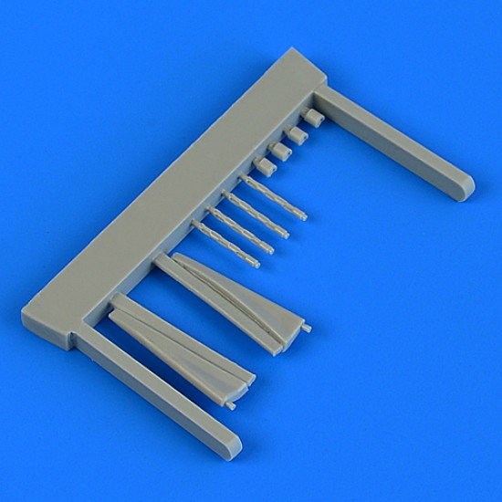 1/48 Curtiss P-40B Warhawk Gun Barrels for Airfix kit