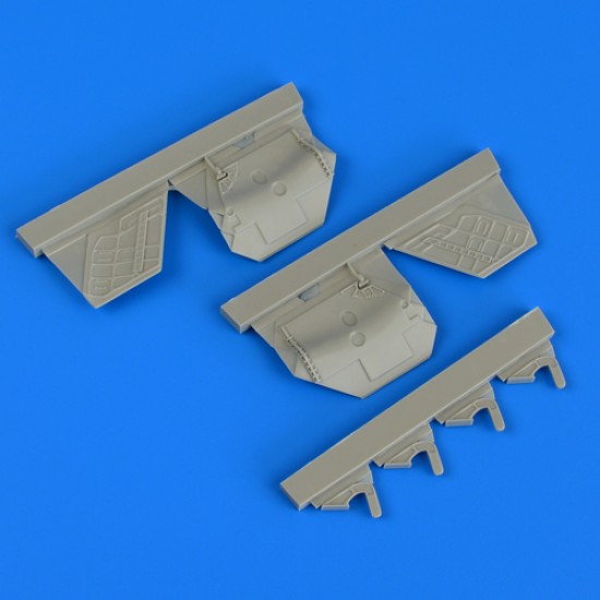 1/48 F/A-22A Raptor Undercarriage Covers for Hasegawa kits