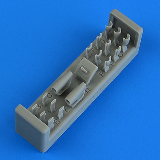 1/48 Sepecat Jaguar GR.1/GR.1A Air Scoops and Fuel Dumpers for Airfix kits