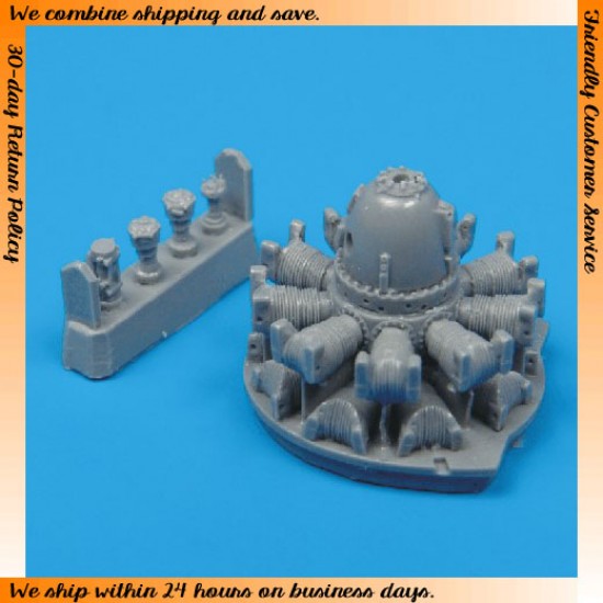 1/72 Republic P-47D Thunderbolt Engine for Tamiya kits 
