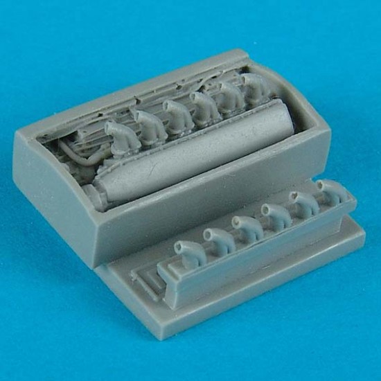 1/72 Bell P-39Q/N Airacobra Engine for Academy kits