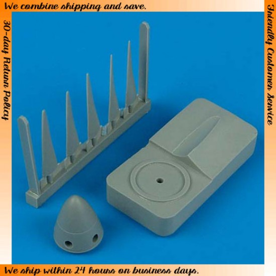 1/72 Supermarine Spitfire Mk.XIV Propeller with tool for Academy kits 