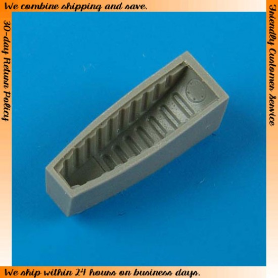 1/72 Douglas A-1D Skyraider Rear Wheel Well for Hasegawa kits 