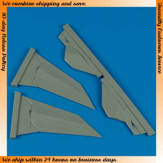 1/72 F-117A Nighthawk Vertical Fin for Academy kit
