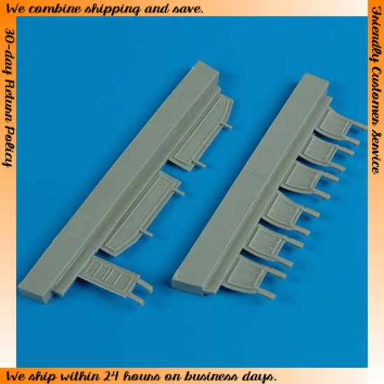1/72 Fw Ta 154A-1/R1 Undercarriage Covers for Hasegawa kit