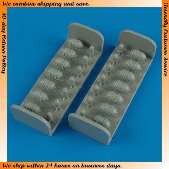 1/72 B-24 Liberator Oxygen Cylinders