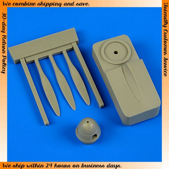 1/72 Arado Ar 196A Propeller w/tool for Encore and Heller kits 