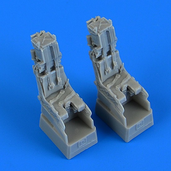 1/72 Grumman F-14D Tomcat Ejection Seats with Safety Belts for Fujimi kit