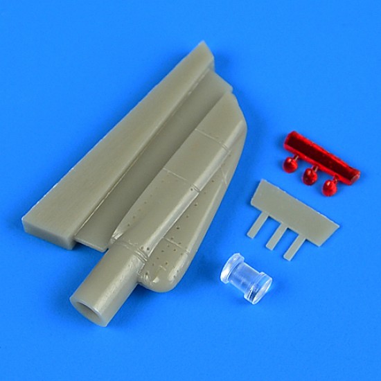 1/72 F-14A/B Tomcat Chin Pod with ECM/TCS Equipment for Hasegawa kits