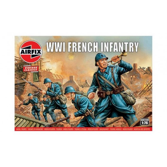 1/76 Vintage Classics - WWI French Infantry (48 figures)