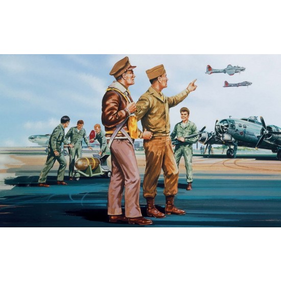 1/76 USAAF Personnel Figure Set