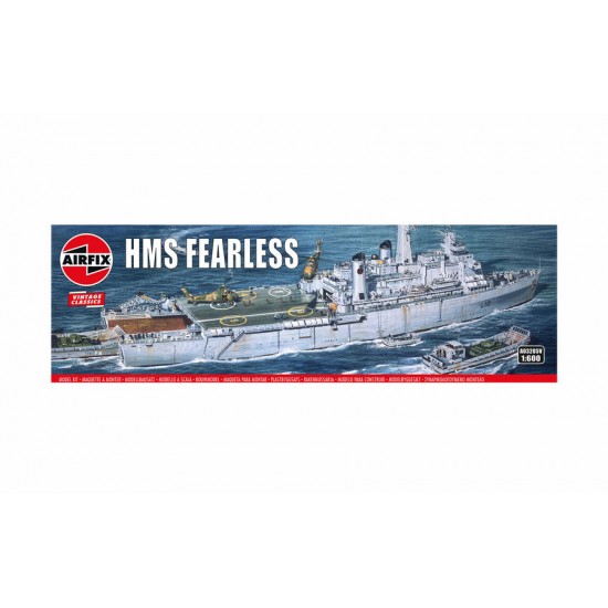 1/600 HMS Fearless Amphibious Assault Ship