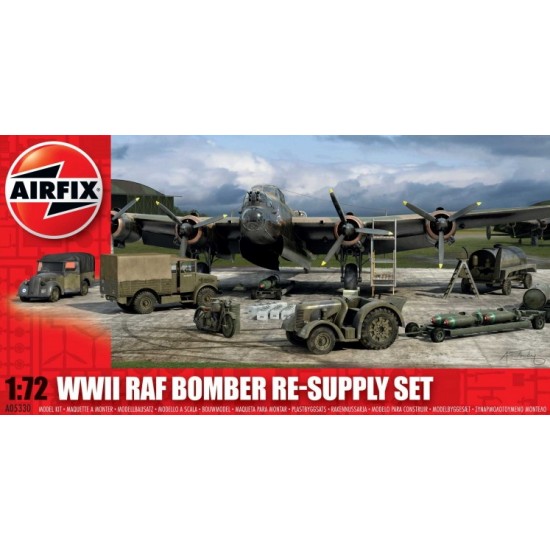 1/72 WWII RAF Bomber Re-Supply Set