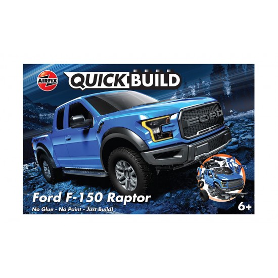 Non-Scale Quickbuild Ford F-150 Raptor Plastic Brick Construction Toy