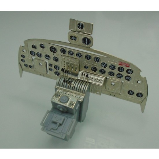 1/32 Consolidated B24 Liberator Cockpit Instrument Panel for Hobby Boss kits