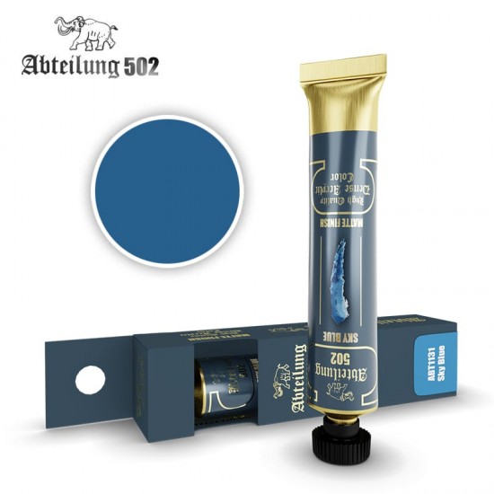 High Quality Dense Acrylic Paint - Sky Blue (20ml tube)