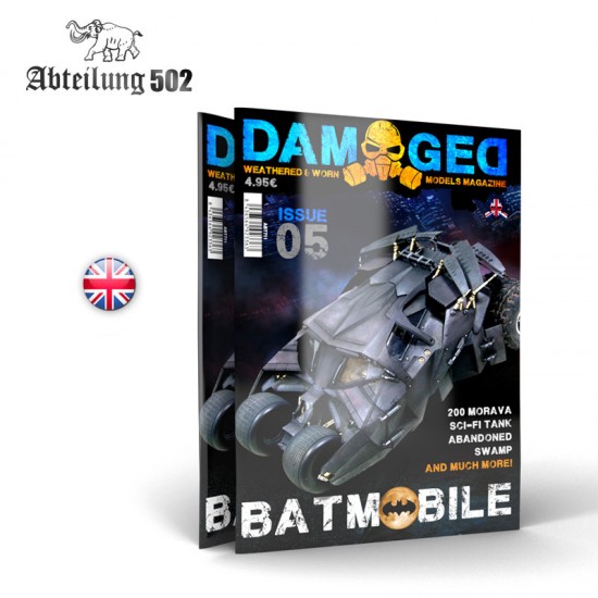 Damaged Magazine Issue No.5 - Batmobile (English, 80 pages)