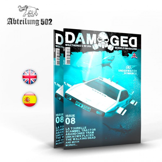 Damaged Magazine Issue No.08 Worn and Weathered Models (English, 72 pages)