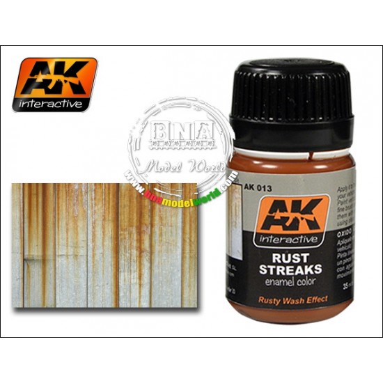 Enamel Paint - Rust Streaks (Rusty Wash Effect) 35ml