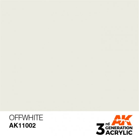 Acrylic Paint (3rd Generation) - Off-white (17ml)