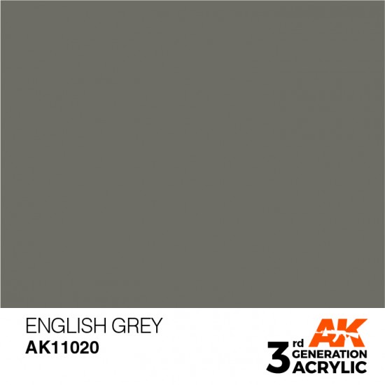 Acrylic Paint (3rd Generation) - English Grey (17ml)