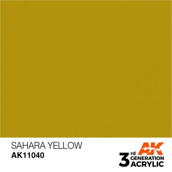 Acrylic Paint (3rd Generation) - Sahara Yellow (17ml)