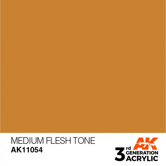 Acrylic Paint (3rd Generation) - Medium Flesh Tone (17ml)