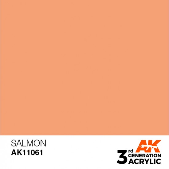 Acrylic Paint (3rd Generation) - Salmon (17ml)