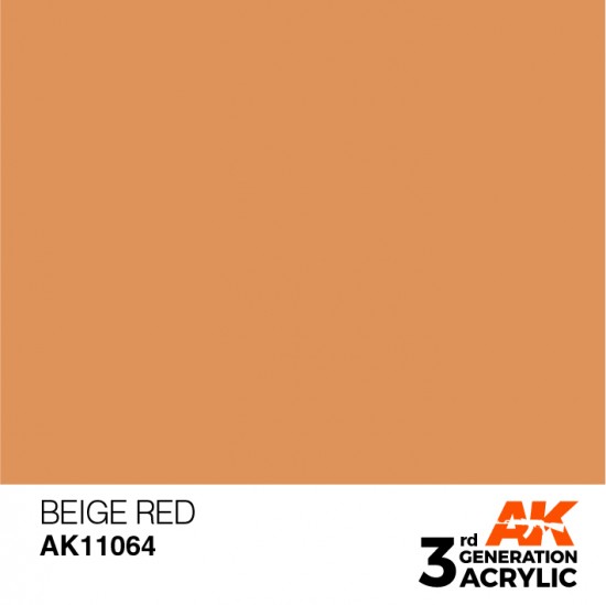 Acrylic Paint (3rd Generation) - Beige Red (17ml)