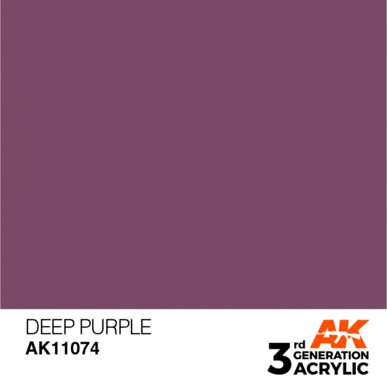 Acrylic Paint (3rd Generation) - Deep Purple (Intense Colours, 17ml)