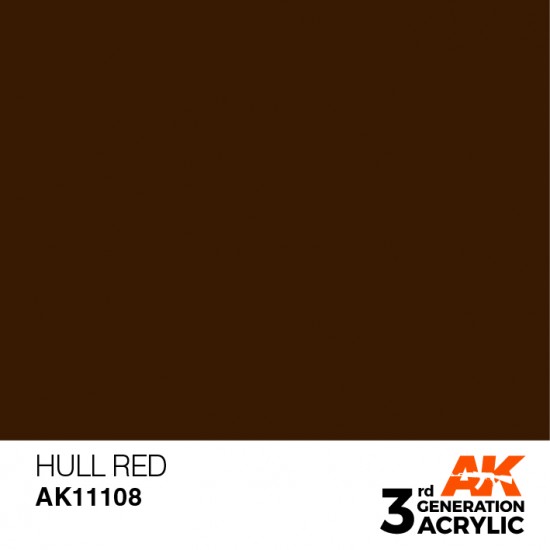 Acrylic Paint (3rd Generation) - Hull Red (17ml)