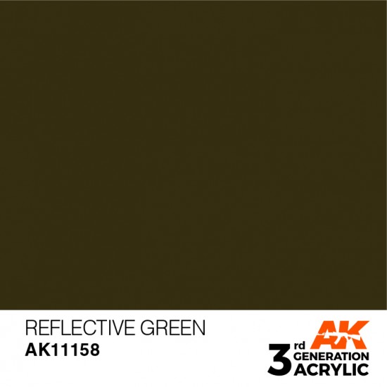Acrylic Paint (3rd Generation) - Reflective Green (17ml)