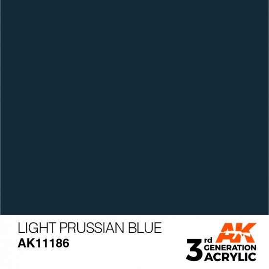 Acrylic Paint (3rd Generation) - Light Prussian Blue (17ml)